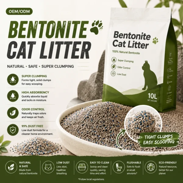 Bentonite Cat Litter