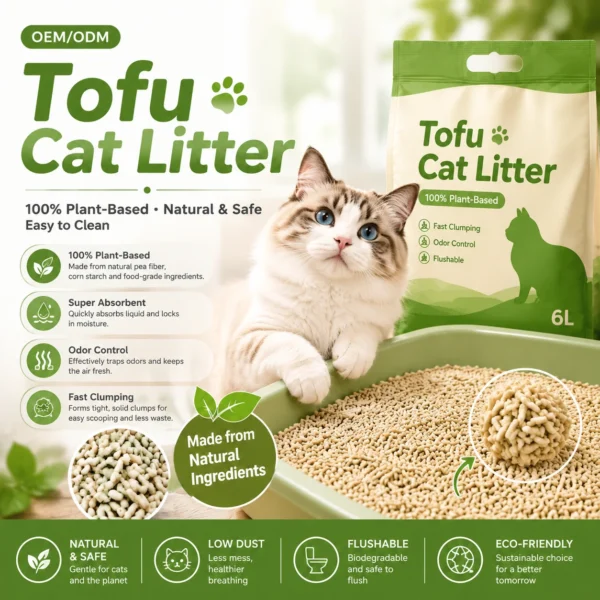 Tofu Cat Litter